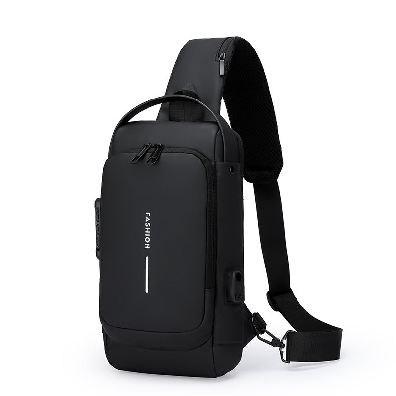 casual crossbody bag for men