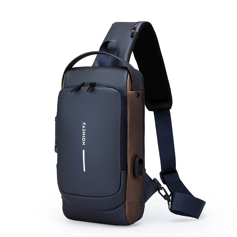 casual crossbody bag for men