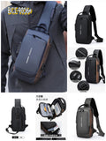 casual crossbody bag for men