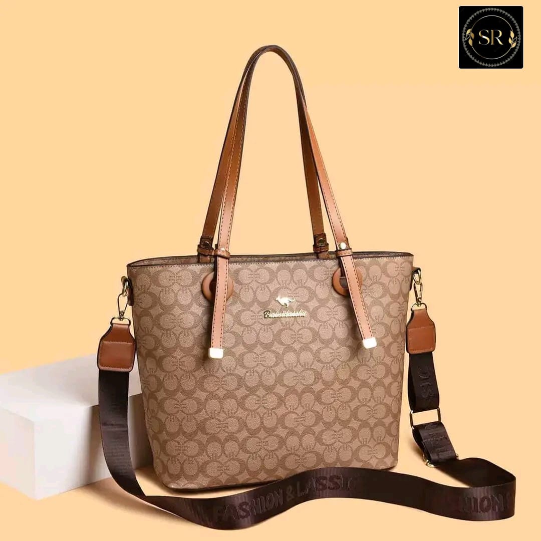 IMPORTED TOTE HANDBAG AND SHOULDER BAG
