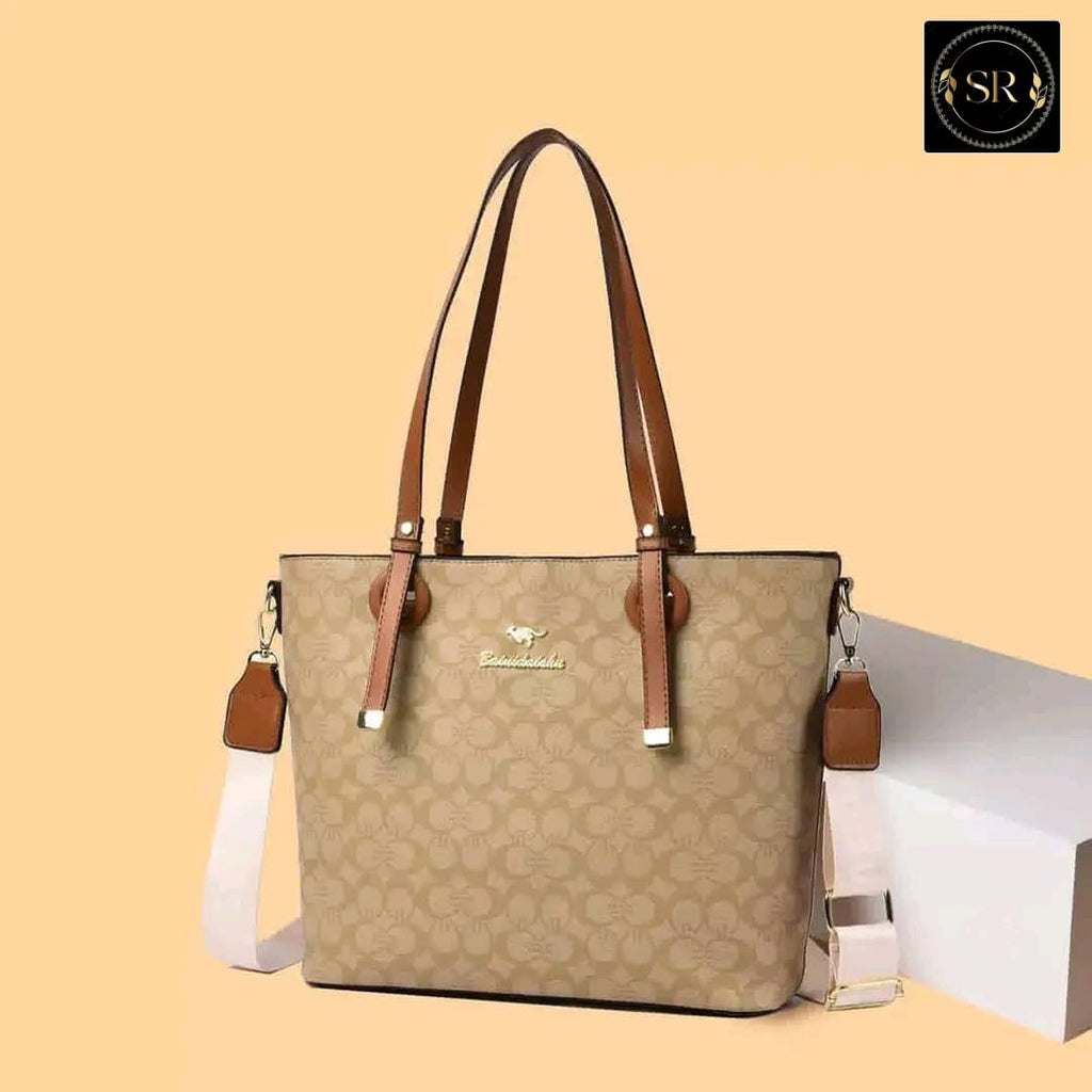 IMPORTED TOTE HANDBAG AND SHOULDER BAG