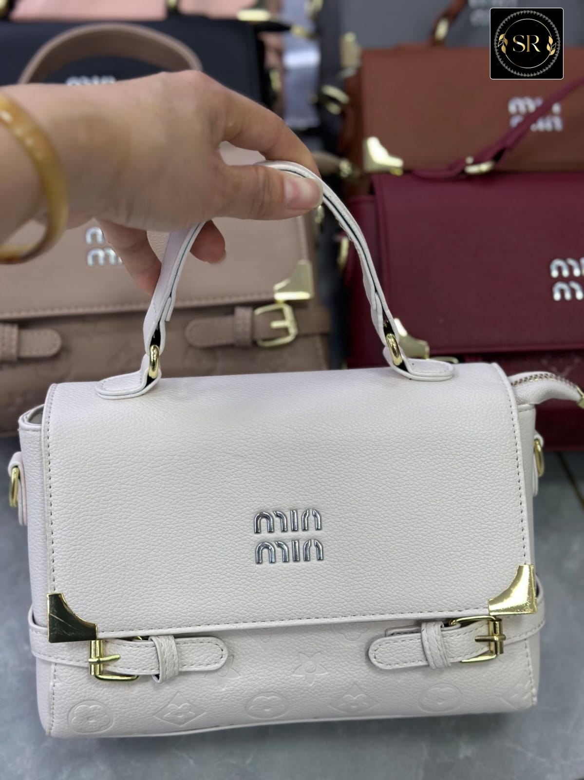 IMPORTED HANDBAG AND SHOULDER SLING BAG