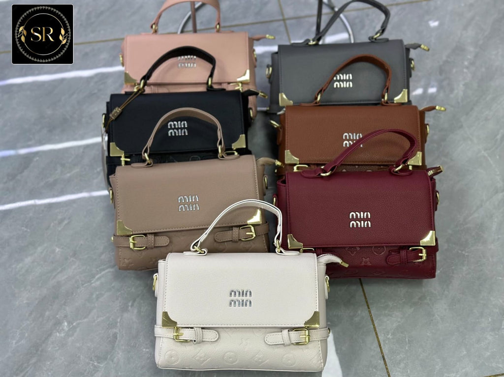 IMPORTED HANDBAG AND SHOULDER SLING BAG