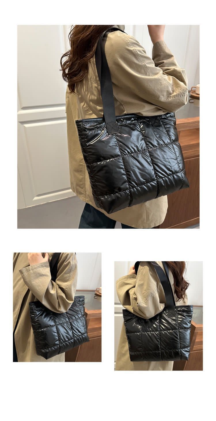 Imported premium Quality Spacious PUFF TOTE BAG