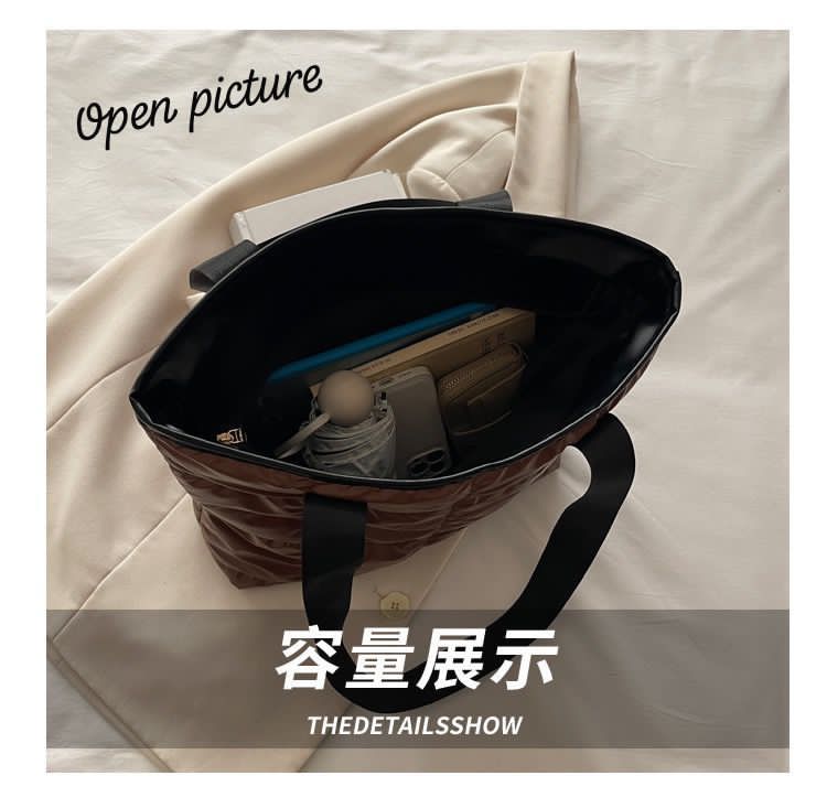 Imported premium Quality Spacious PUFF TOTE BAG