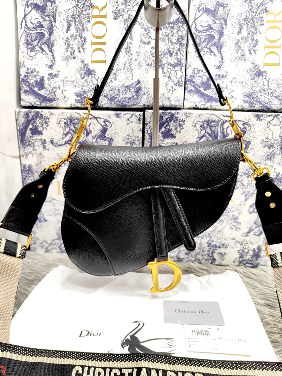 CHRISTIAN DIOR SADDLE SHOULDER BAG