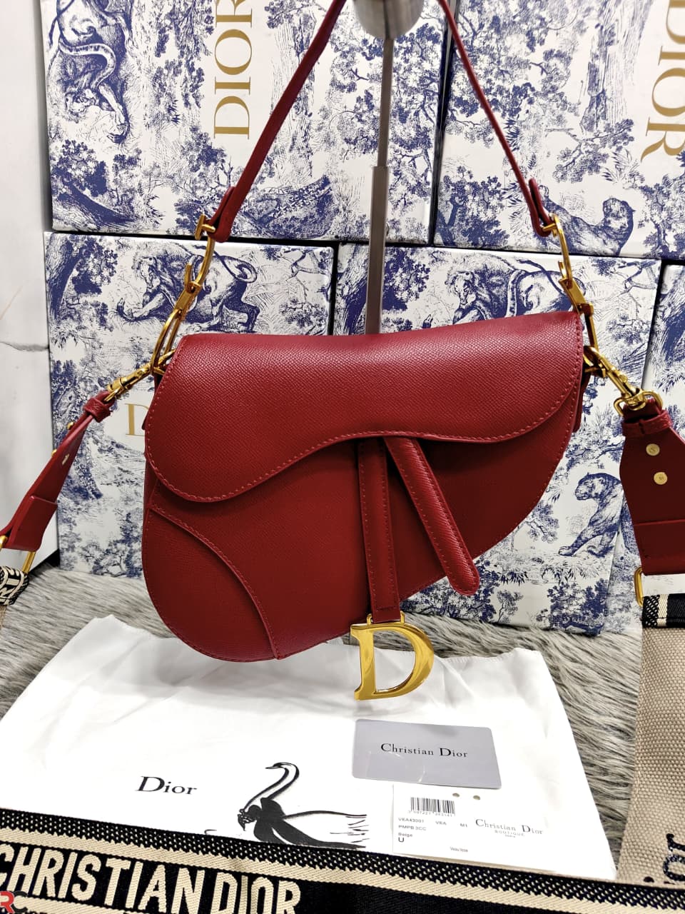 CHRISTIAN DIOR SADDLE SHOULDER BAG