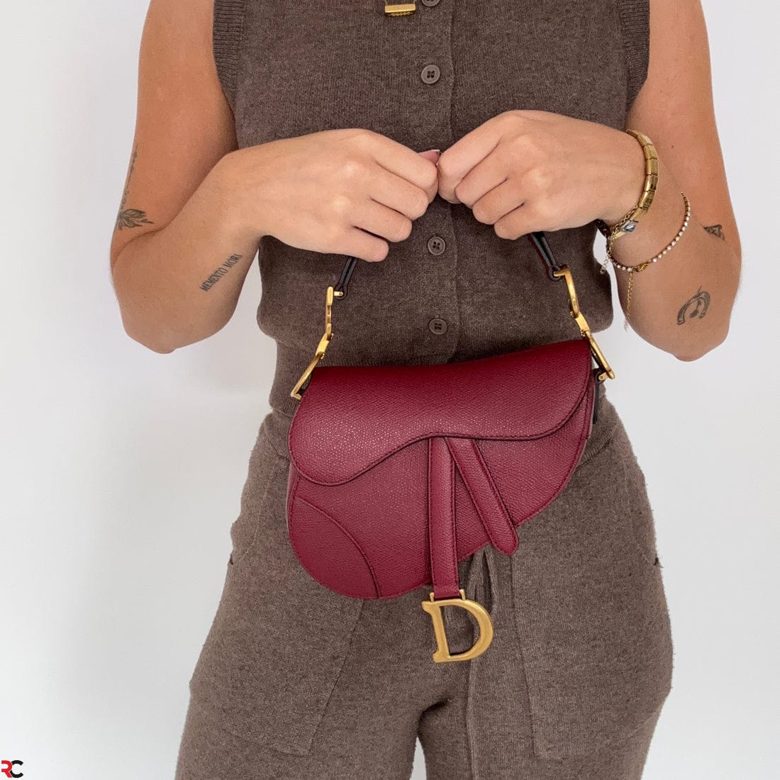 CHRISTIAN DIOR SADDLE SHOULDER BAG