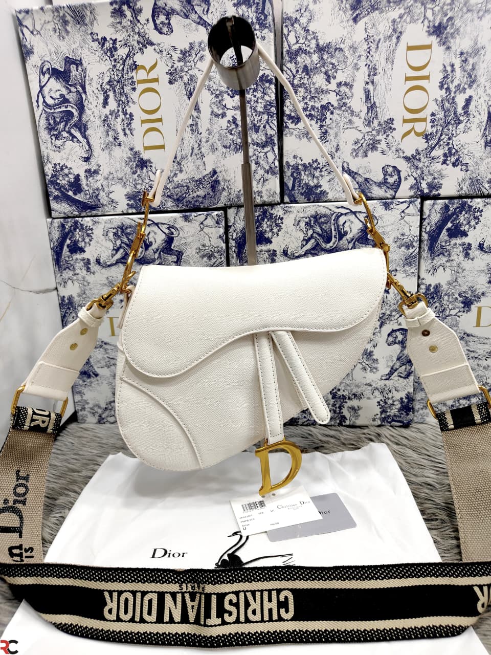 CHRISTIAN DIOR SADDLE SHOULDER BAG