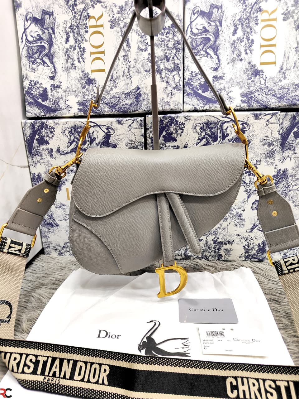 CHRISTIAN DIOR SADDLE SHOULDER BAG