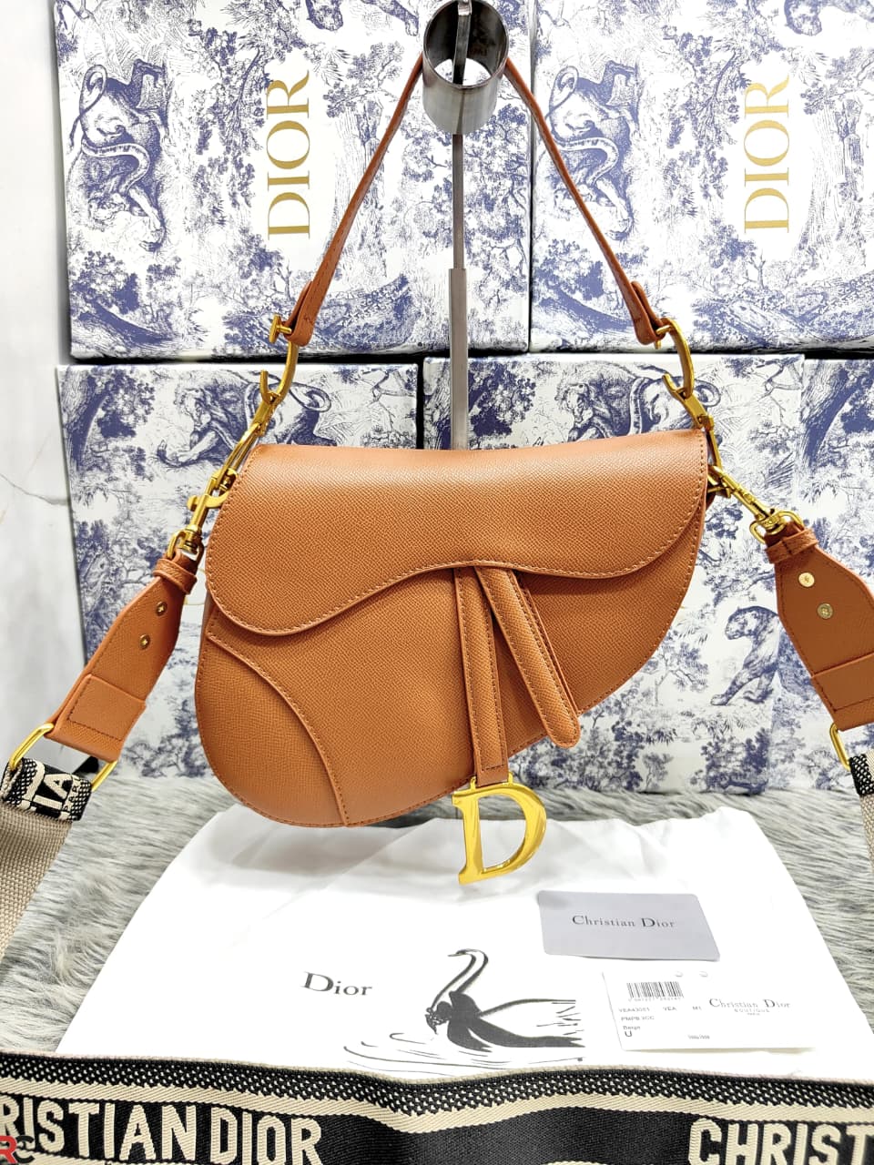 CHRISTIAN DIOR SADDLE SHOULDER BAG