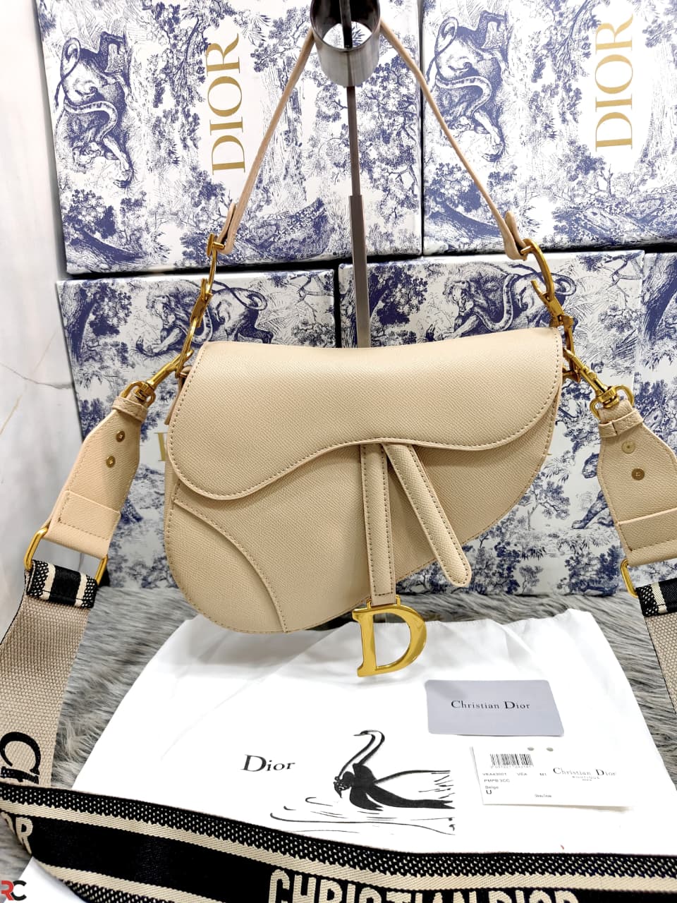 CHRISTIAN DIOR SADDLE SHOULDER BAG