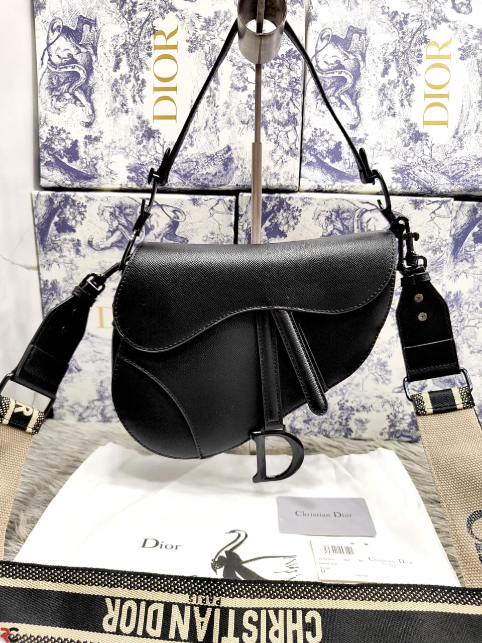 CHRISTIAN DIOR SADDLE SHOULDER BAG