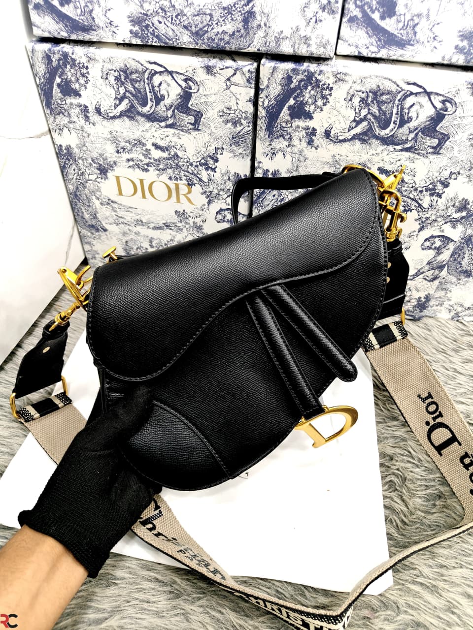 CHRISTIAN DIOR SADDLE SHOULDER BAG