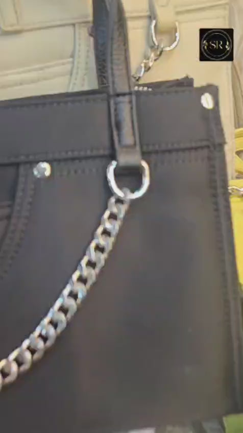 IMPORTED HANDBAG AND SHOULDER SLING BAG